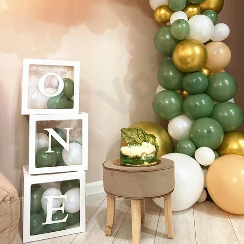 A-Z 26 Letters Transparent Box Baby Shower Decoration Frist 1st Birthday Wedding Party Docoration Kids Balloon Gifts Supplies
A-Z 26 Letters Transparent Box Baby Shower Decoration Frist 1st Birthday Wedding Party Docoration Kids Balloon Gifts Supplies