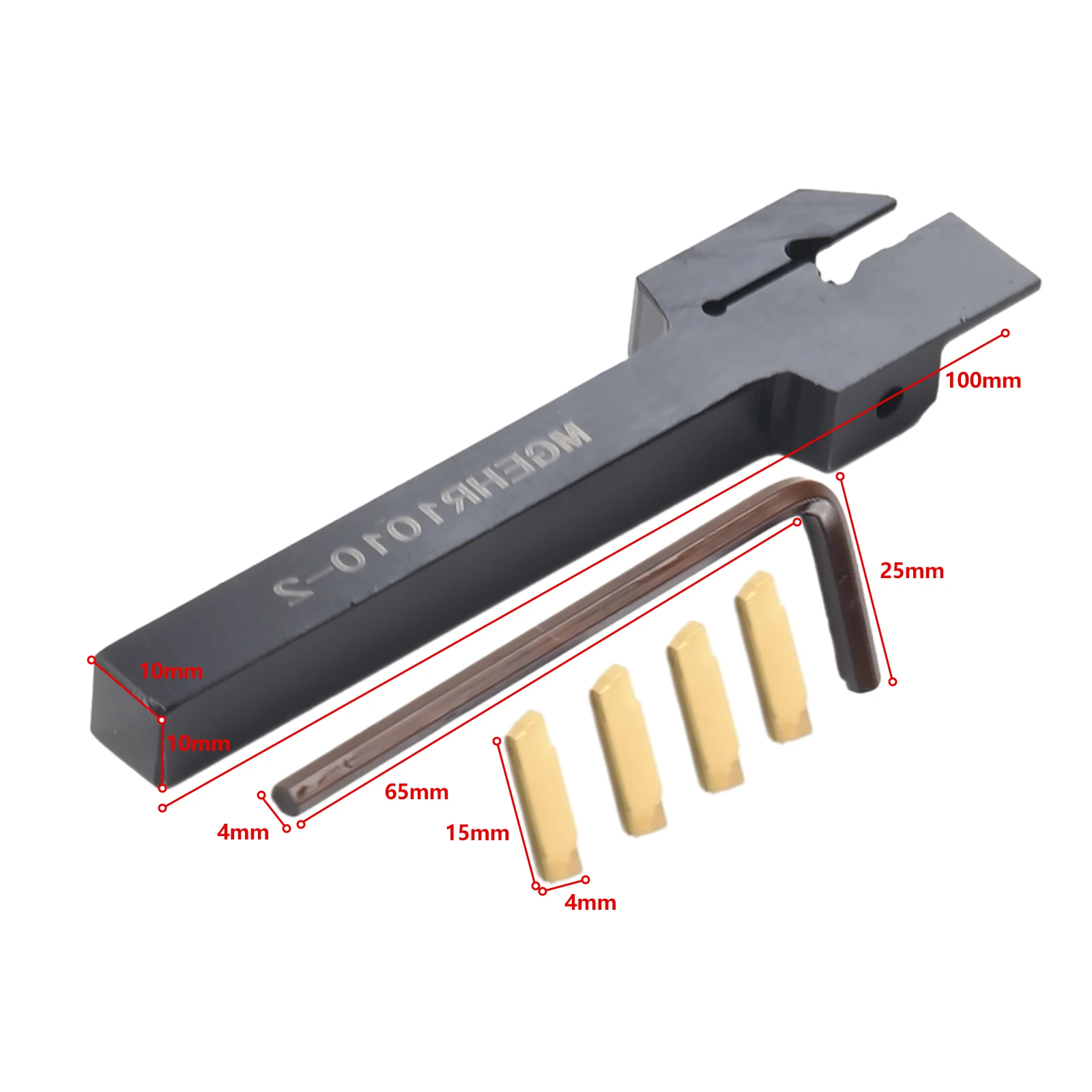 Holder Lathe Grooving Turning Cut off MGMN200 MGEHR1010-2 Parts New High Quality Accessory Practical Universal
Holder Lathe Grooving Turning Cut off MGMN200 MGEHR1010-2 Parts New High Quality Accessory Practical Universal