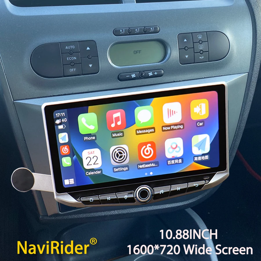 10.88inch Qled Screen Car Radio Navigation GPS Carplay For Seat Leon 2 MK2 2005-2012 Android Multimedia Video Player Stereo DSP
10.88inch Qled Screen Car Radio Navigation GPS Carplay For Seat Leon 2 MK2 2005-2012 Android Multimedia Video Player Stereo DSP