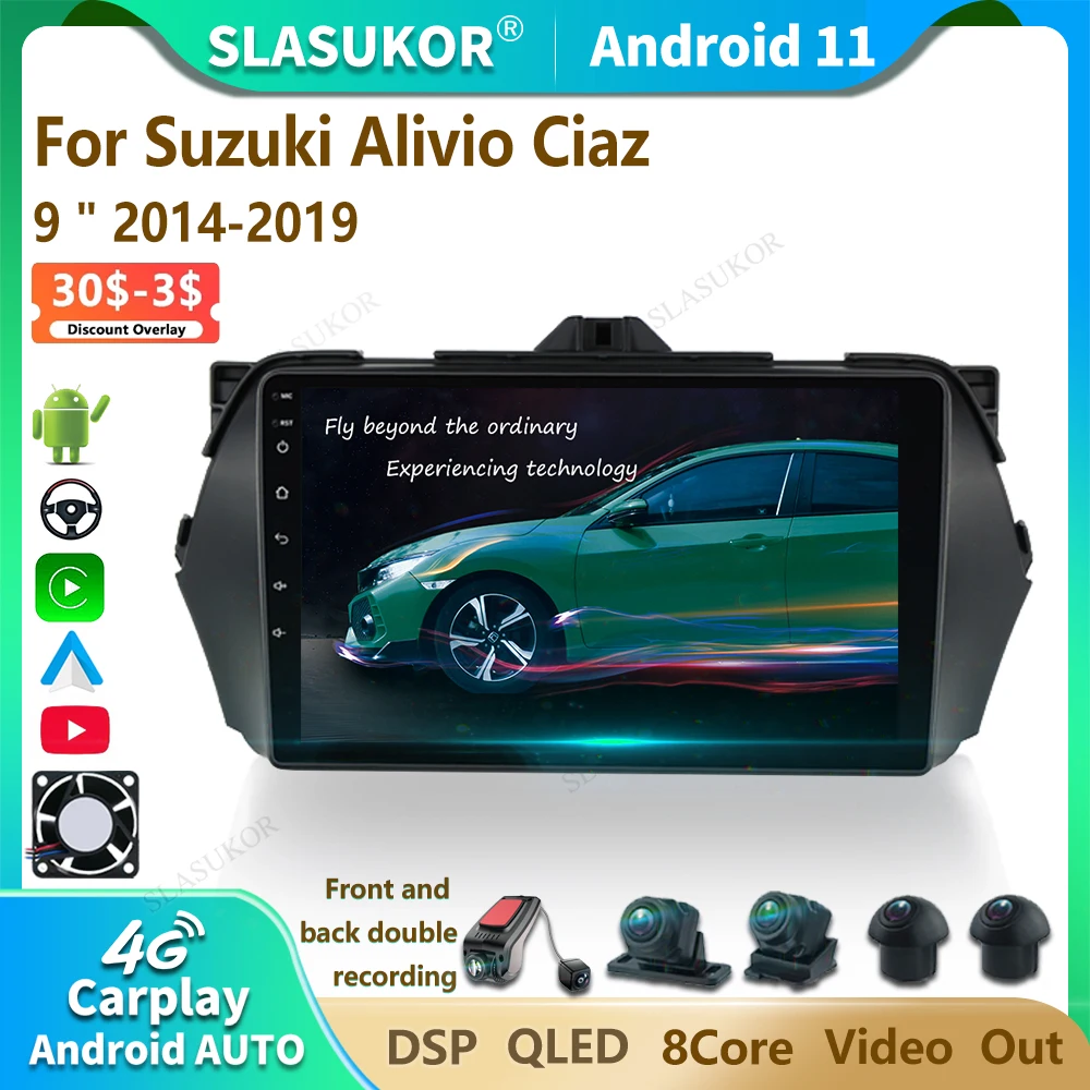 9 дюймов комплект для Suzuki Alivio Ciaz 2014-2019 Android автомобильное радио мультимедийный видеоплеер аудио стерео плеер навигация Carplay
9 дюймов комплект для Suzuki Alivio Ciaz 2014-2019 Android автомобильное радио мультимедийный видеоплеер аудио стерео плеер навигация Carplay