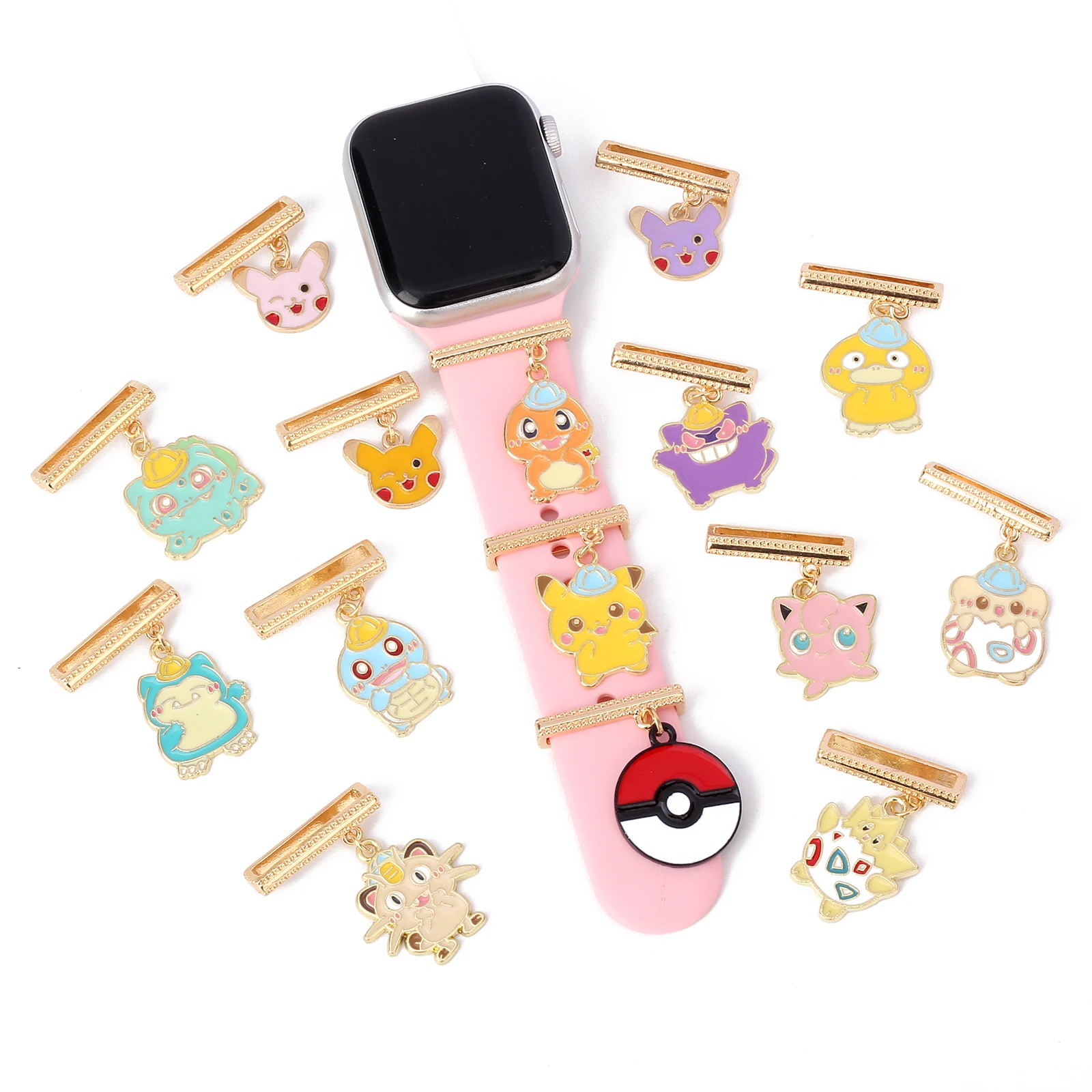Japanese Anime Cartoon Character Charm Watch Decoration Suitable for Apple Watch Smartwatch with Accessories
Japanese Anime Cartoon Character Charm Watch Decoration Suitable for Apple Watch Smartwatch with Accessories