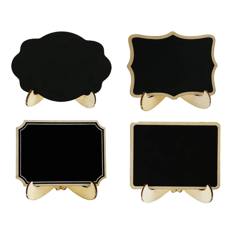 Pack of 10 Mini Chalkboards Signs Multi Functional Message Board with Easel Stand for Weddings and Event Christmas Party
Pack of 10 Mini Chalkboards Signs Multi Functional Message Board with Easel Stand for Weddings and Event Christmas Party
