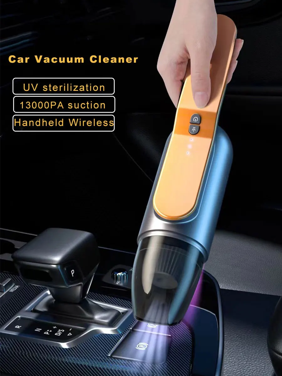 Handheld Vacuum Cleaner Wireless Automotive Vacuum Cleaner Portable Car Cleaning Tools Dust Collector Home & Car Products
Handheld Vacuum Cleaner Wireless Automotive Vacuum Cleaner Portable Car Cleaning Tools Dust Collector Home & Car Products