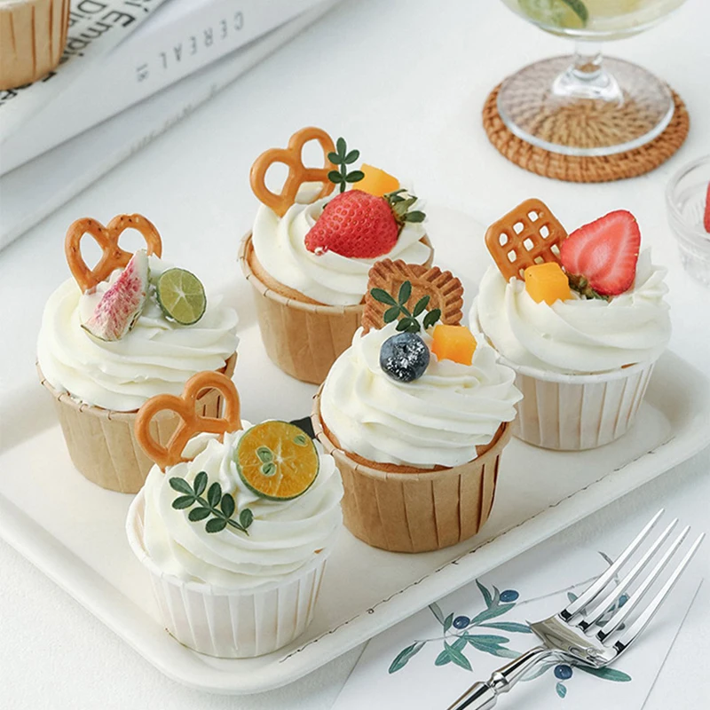50PCS/Set Rolled Top Round Cake Cup Large High Temperature Resistant Paper Pad Steam Baking Mold Paper Cup Muffin Cup Wholesale
50PCS/Set Rolled Top Round Cake Cup Large High Temperature Resistant Paper Pad Steam Baking Mold Paper Cup Muffin Cup Wholesale