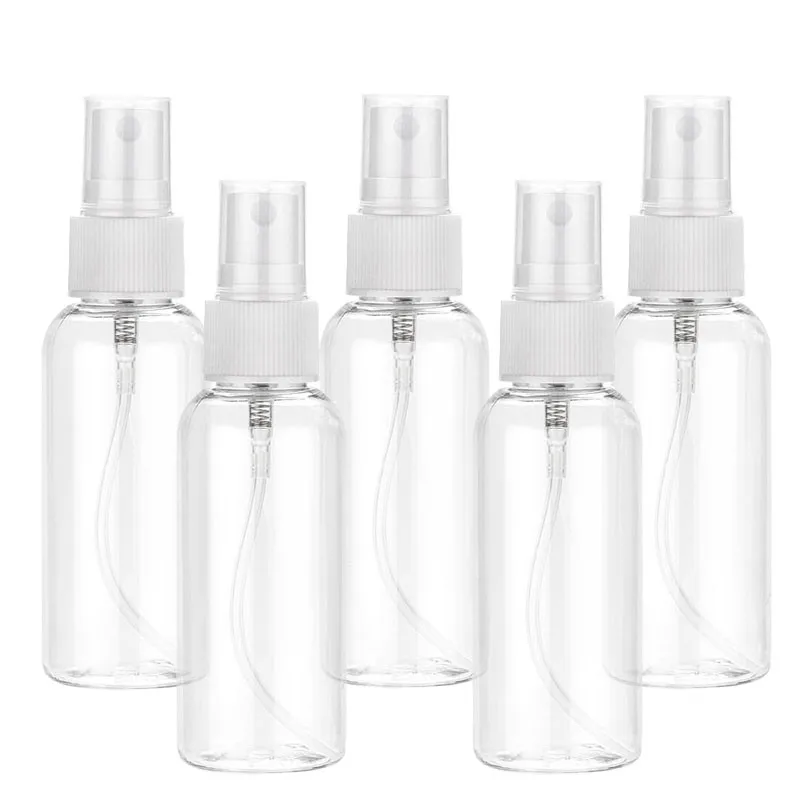 100Pcs 10ml-100ml Fine Mist Clear Spray Bottle Pump Refillable Empty Plastic Travel Container For Essential Oils Travel Perfumes
100Pcs 10ml-100ml Fine Mist Clear Spray Bottle Pump Refillable Empty Plastic Travel Container For Essential Oils Travel Perfumes