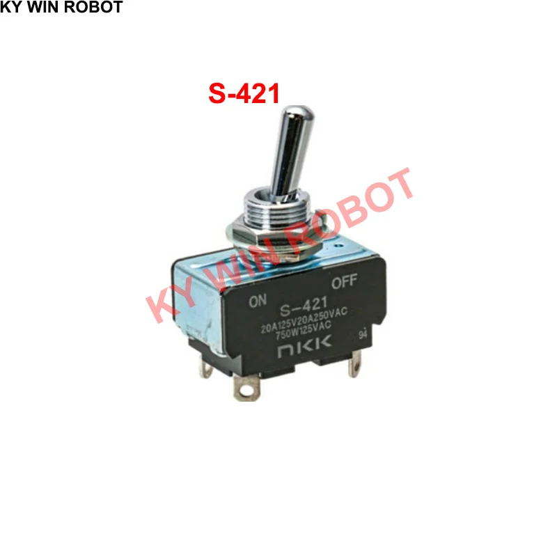1PCS/LOTS S-421 Imported from Japan S-422 S-423-J Rocker switch S-425 S-428 S-429
1PCS/LOTS S-421 Imported from Japan S-422 S-423-J Rocker switch S-425 S-428 S-429
