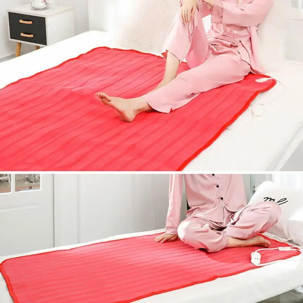 

Blanket Winter Mat Pad Heating Thicker Thermostat Heater Electric Warmer Body Mattress