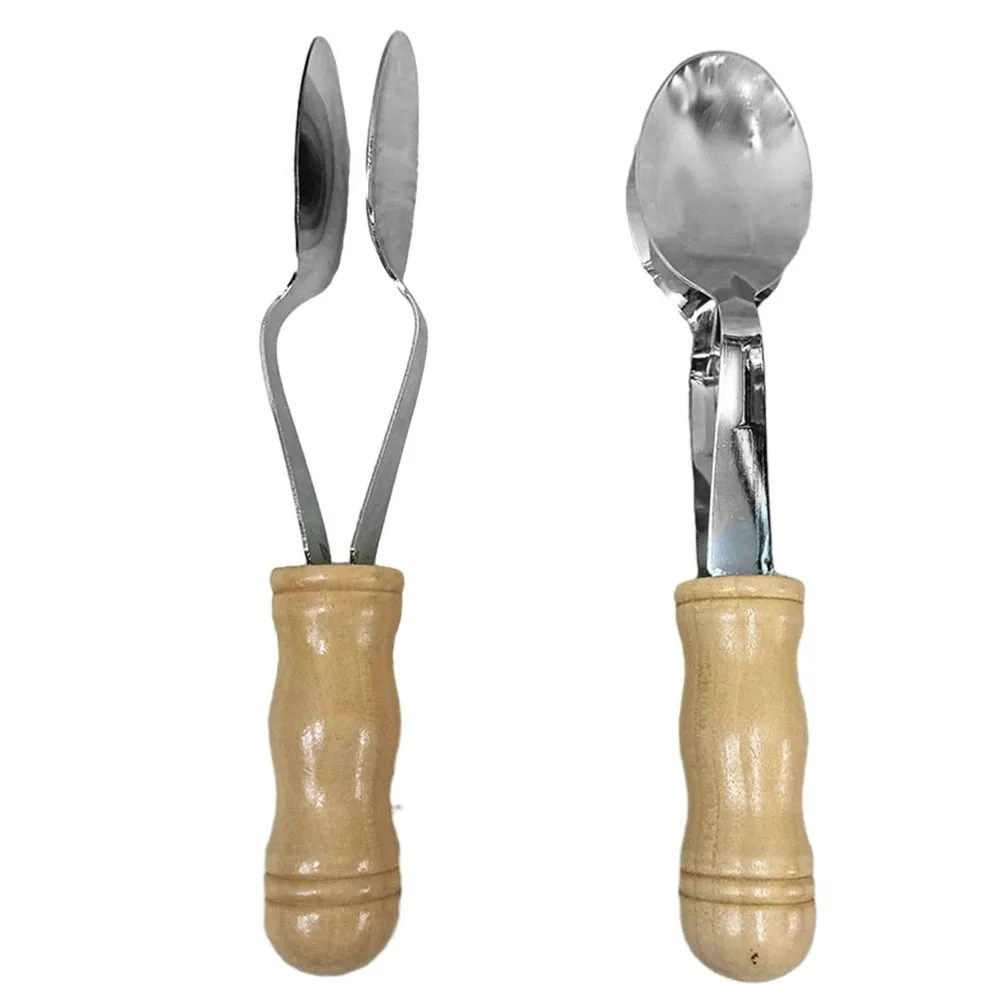 Irish Musical Spoons Wooden Handle Percussion Instrument 8 Inch Great Gifts Metal+wood For Gifts Music Classes Teaching
Irish Musical Spoons Wooden Handle Percussion Instrument 8 Inch Great Gifts Metal+wood For Gifts Music Classes Teaching