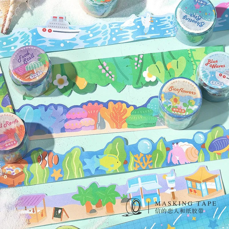 Kawaii 3M Cute Cartoon Cloud Forest DIY Washi Tape Scrapbook Diary Scene Frame Decor Cute Stickers School Stationery
Kawaii 3M Cute Cartoon Cloud Forest DIY Washi Tape Scrapbook Diary Scene Frame Decor Cute Stickers School Stationery
