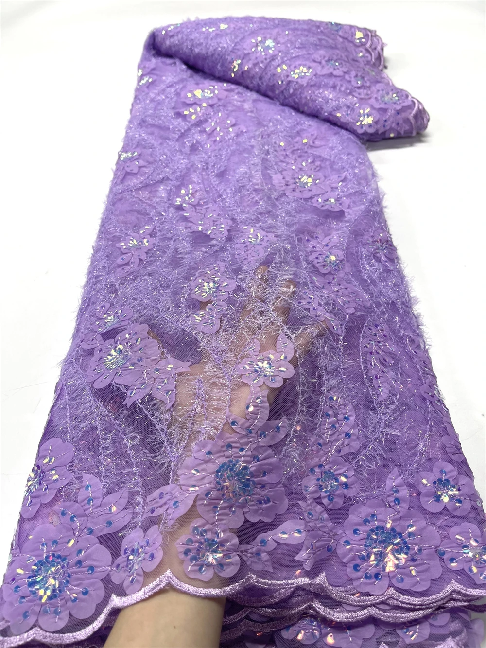 2023 African Nigerian High Quality Tulle Damask Embroidery Wedding Party Dress Sequins Lace Fabric For Sewing 5Yards jy226 
2023 African Nigerian High Quality Tulle Damask Embroidery Wedding Party Dress Sequins Lace Fabric For Sewing 5Yards jy226