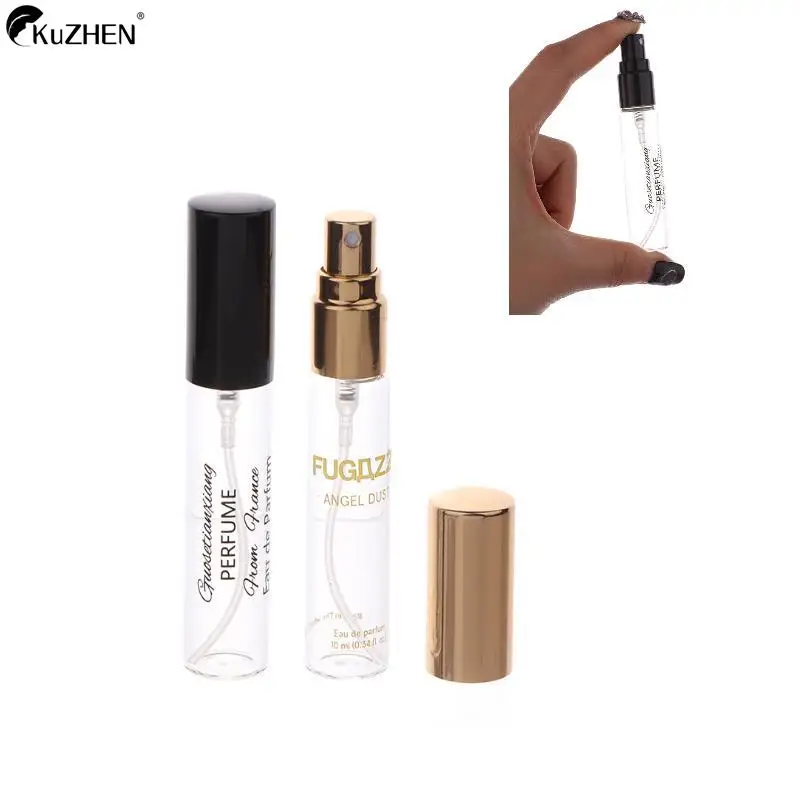 Портативный мини-флакон для духов 10 мл, стеклянный пустой контейнер для розлива косметических образцов 
Портативный мини-флакон для духов 10 мл, стеклянный пустой контейнер для розлива косметических образцов