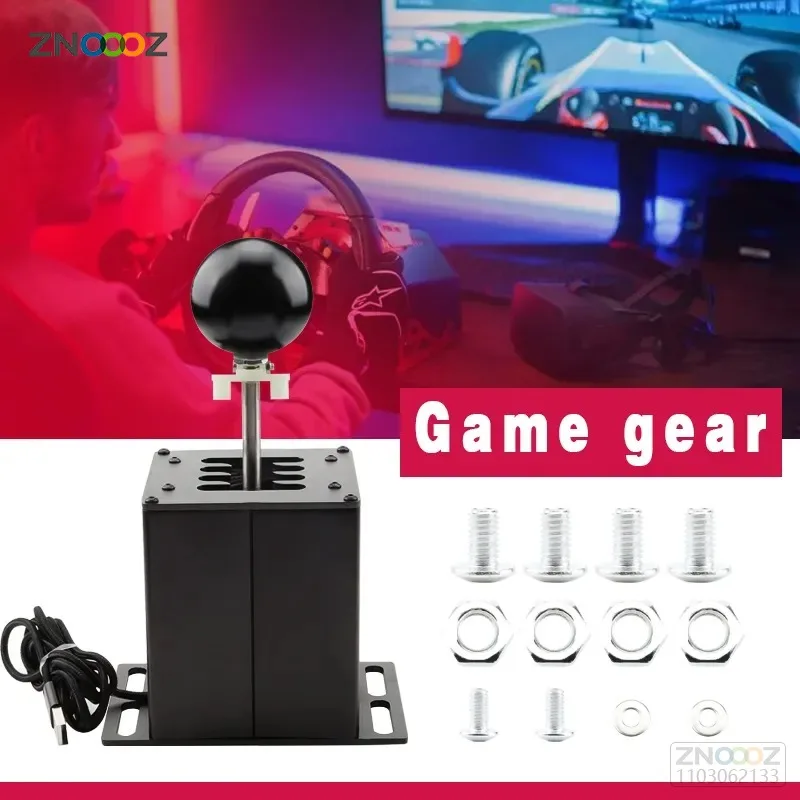 PC USB Simulation Game H Gear Shifter for Logitech G29/G25/G27/G920 Thrustmaster T300RS/GT For ETS2 Simracing Racing Game V9R4
PC USB Simulation Game H Gear Shifter for Logitech G29/G25/G27/G920 Thrustmaster T300RS/GT For ETS2 Simracing Racing Game V9R4