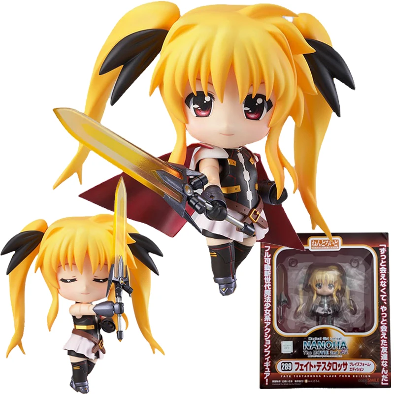 In Stock Original GOOD SMILE GSC 289 NENDOROID Fate T. Harlaown Magical Girl Lyrical Nanoha The MOVIE 2nd A's Anime Figure Model
In Stock Original GOOD SMILE GSC 289 NENDOROID Fate T. Harlaown Magical Girl Lyrical Nanoha The MOVIE 2nd A's Anime Figure Model