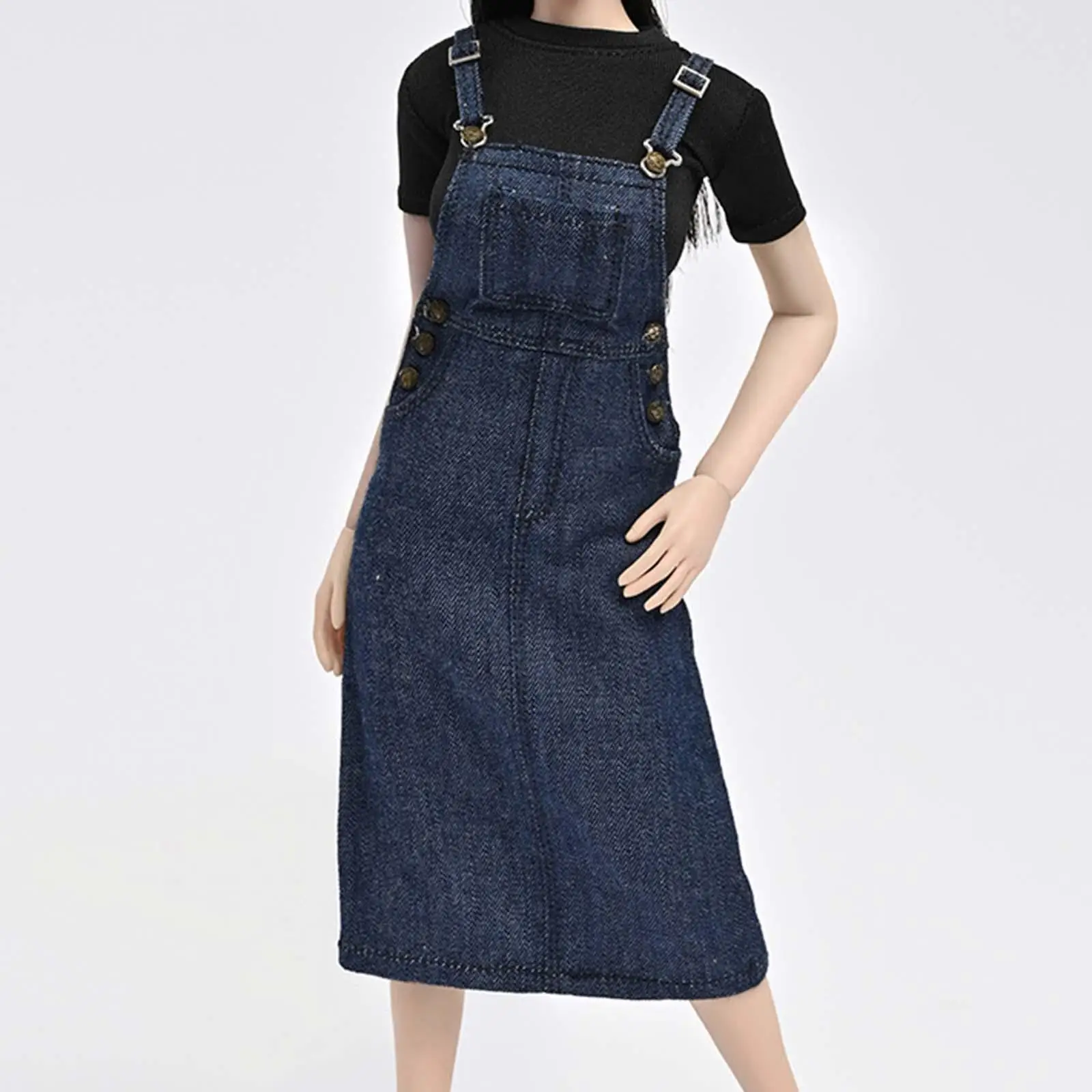 1/6 Женский комплект одежды для кукол, футболка и джинсовая юбка, женский костюм для 12-дюймовой экшн-фигурки, аксессуар для платья, одежда
1/6 Женский комплект одежды для кукол, футболка и джинсовая юбка, женский костюм для 12-дюймовой экшн-фигурки, аксессуар для платья, одежда