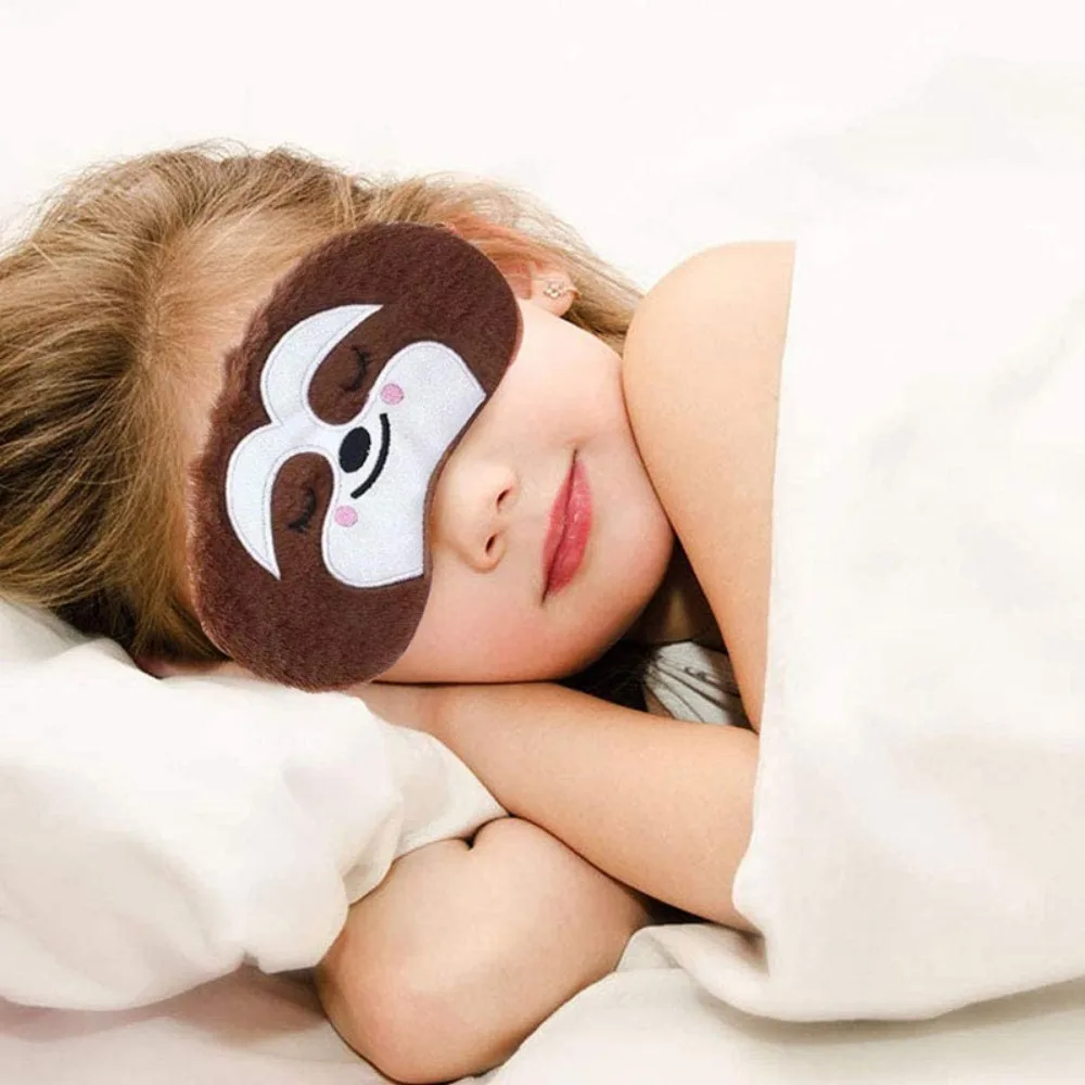 

Shading Sleeping Eye Mask Eye Fatigue Relief 3D Cartoon Eye Shield Remove Dark Circle Breathable Eyeshade Cover Care Tools
