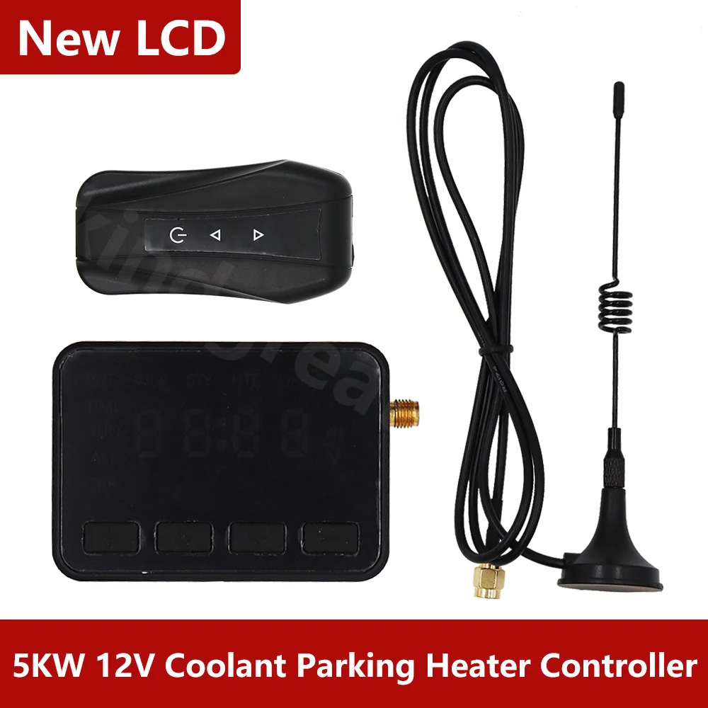 LCD Controller 12V 5KW Diesel/Gasoline RV Car Hydronic Heater Boat Caravan Motorhome Coolant Parking Heater Controller
LCD Controller 12V 5KW Diesel/Gasoline RV Car Hydronic Heater Boat Caravan Motorhome Coolant Parking Heater Controller