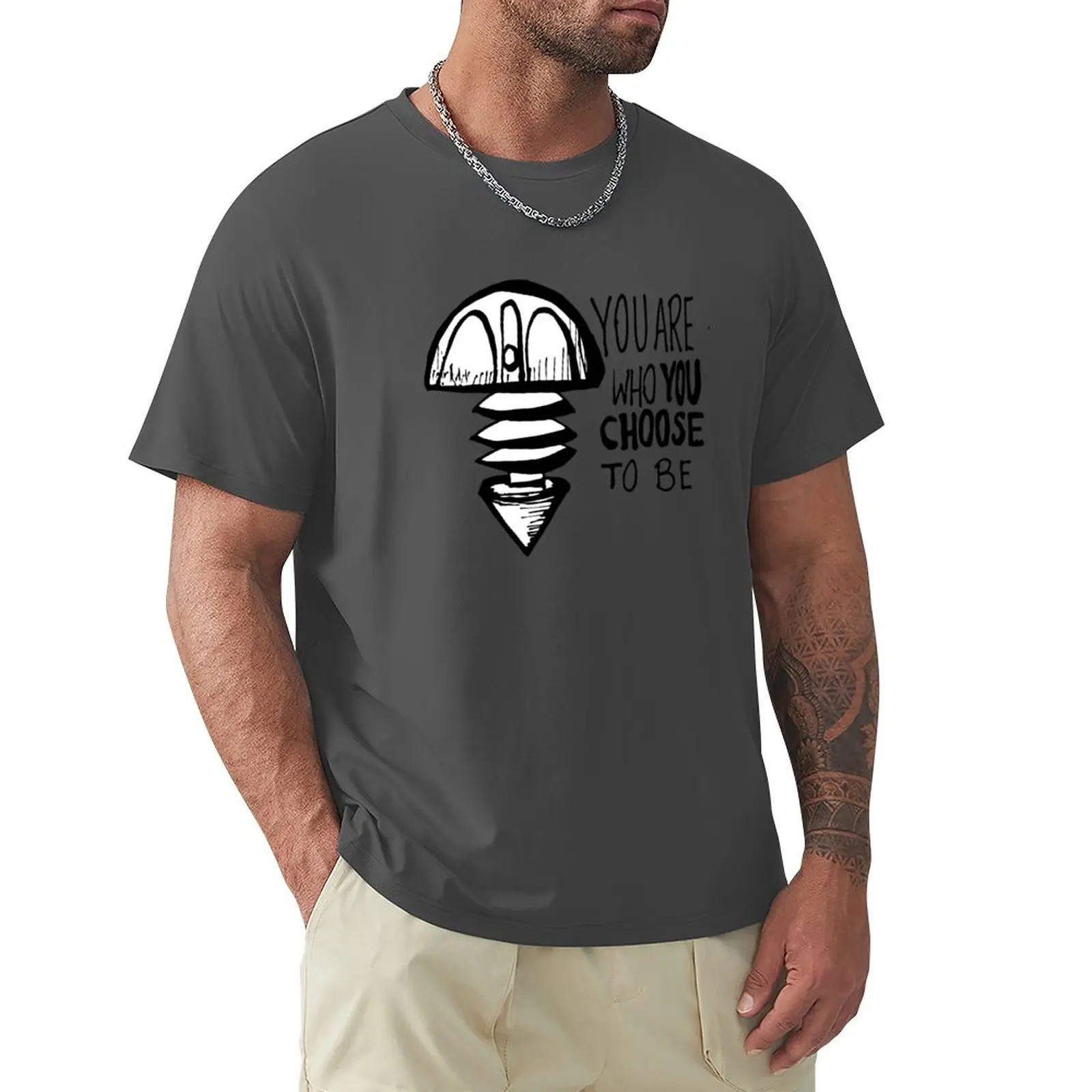You Are Who You Choose to Be T-Shirt boys animal print cute tops vintage clothes mens cotton t shirts
You Are Who You Choose to Be T-Shirt boys animal print cute tops vintage clothes mens cotton t shirts