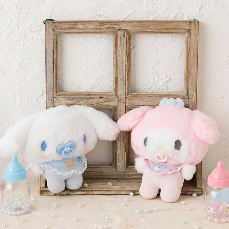 Kawaii Cinnamoroll My Melody Baby Dress Up Suit Sanrios Baby Pacifier Bottle Plush Girl Cute Birthday Doll Set Gifts Box
Kawaii Cinnamoroll My Melody Baby Dress Up Suit Sanrios Baby Pacifier Bottle Plush Girl Cute Birthday Doll Set Gifts Box