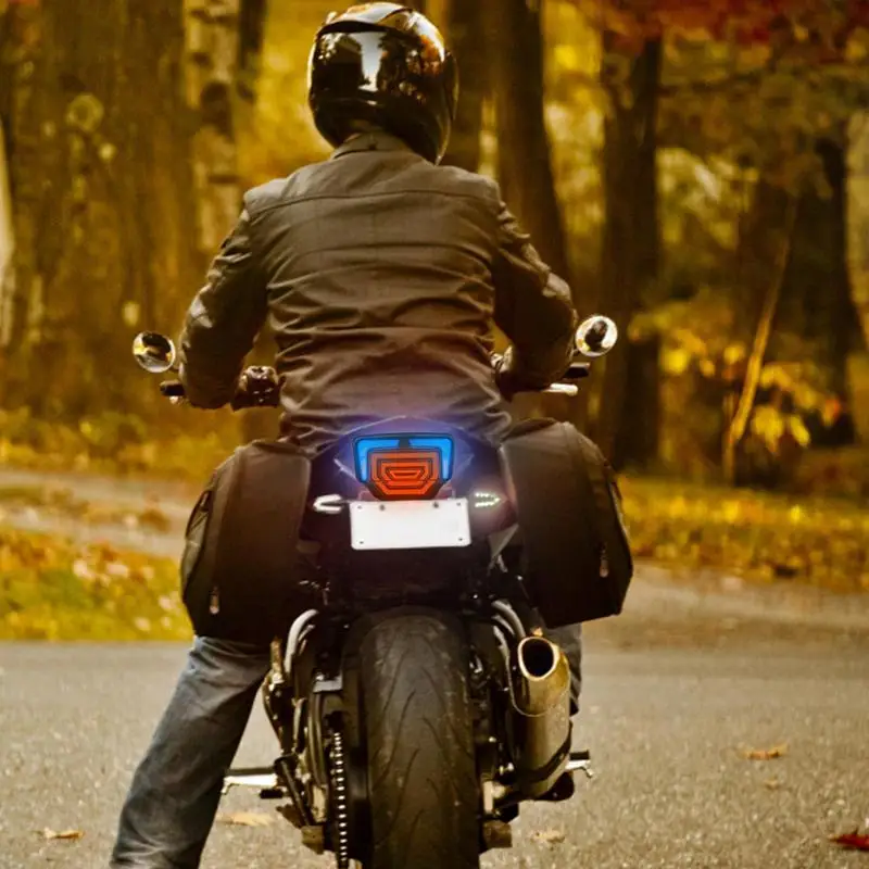 Motorcycle LED Taillight Universal Motorbikes Waterproof Back Light Blinkers Bike Led Brake Tail Lights License Plate Lamp
Motorcycle LED Taillight Universal Motorbikes Waterproof Back Light Blinkers Bike Led Brake Tail Lights License Plate Lamp