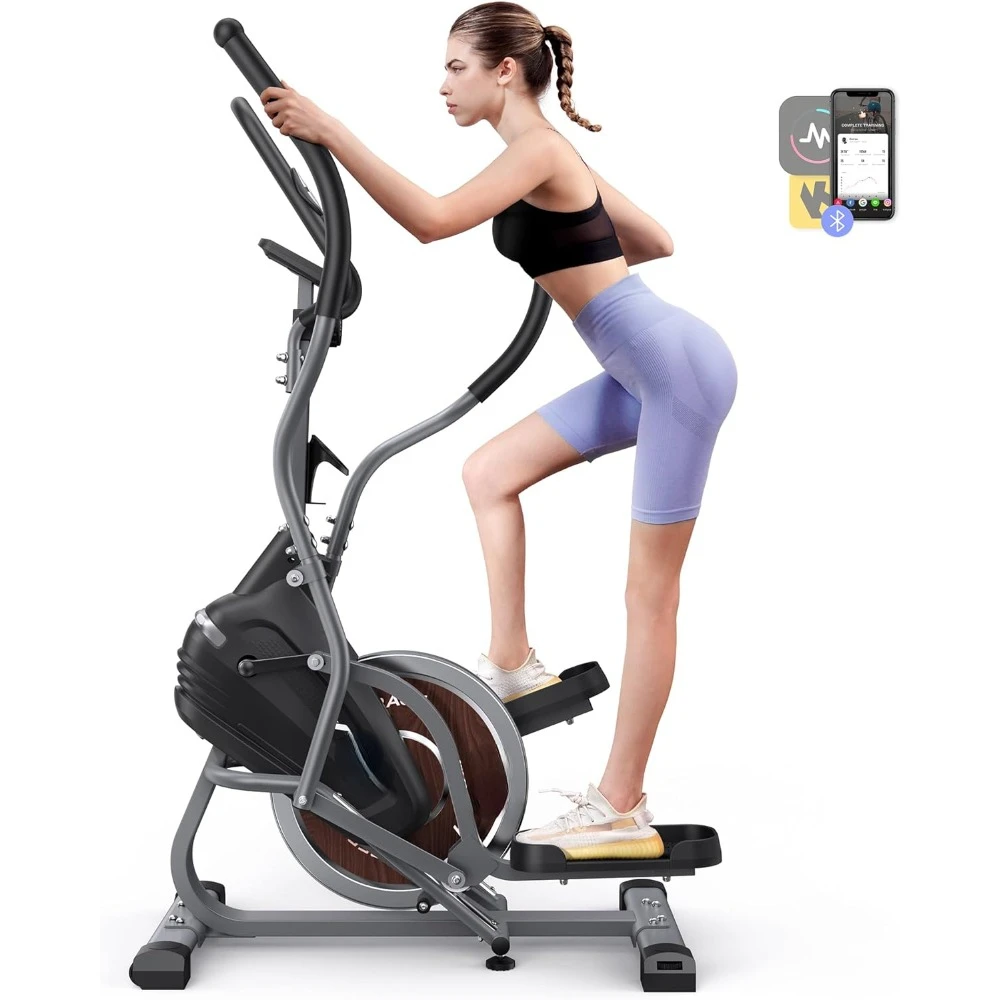 3 in 1 Cardio Climber Stepping Elliptical Machine with Exclusive App, Compact Elliptical Training Machines for Home Use,
3 in 1 Cardio Climber Stepping Elliptical Machine with Exclusive App, Compact Elliptical Training Machines for Home Use,