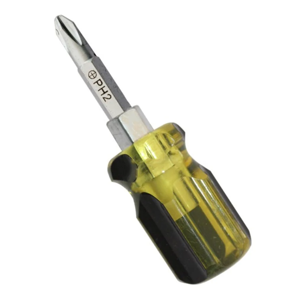 Dual Purpose Screwdriver Screwdriver Cross ScrewDriver Dual Interchangeable Short Slotted Chrome Vanadium Steel
Dual Purpose Screwdriver Screwdriver Cross ScrewDriver Dual Interchangeable Short Slotted Chrome Vanadium Steel