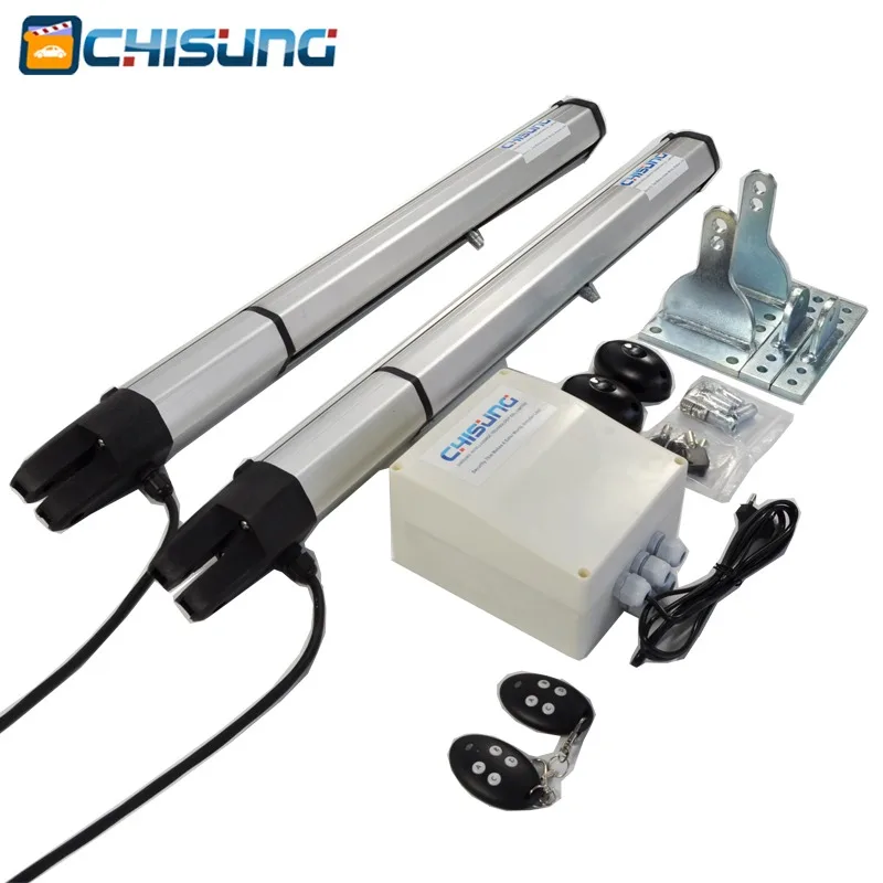 CHISUNG Heavy Duty Automatic Swing Gate Opener Remote Dc24v Motors Double Arms Kit
CHISUNG Heavy Duty Automatic Swing Gate Opener Remote Dc24v Motors Double Arms Kit