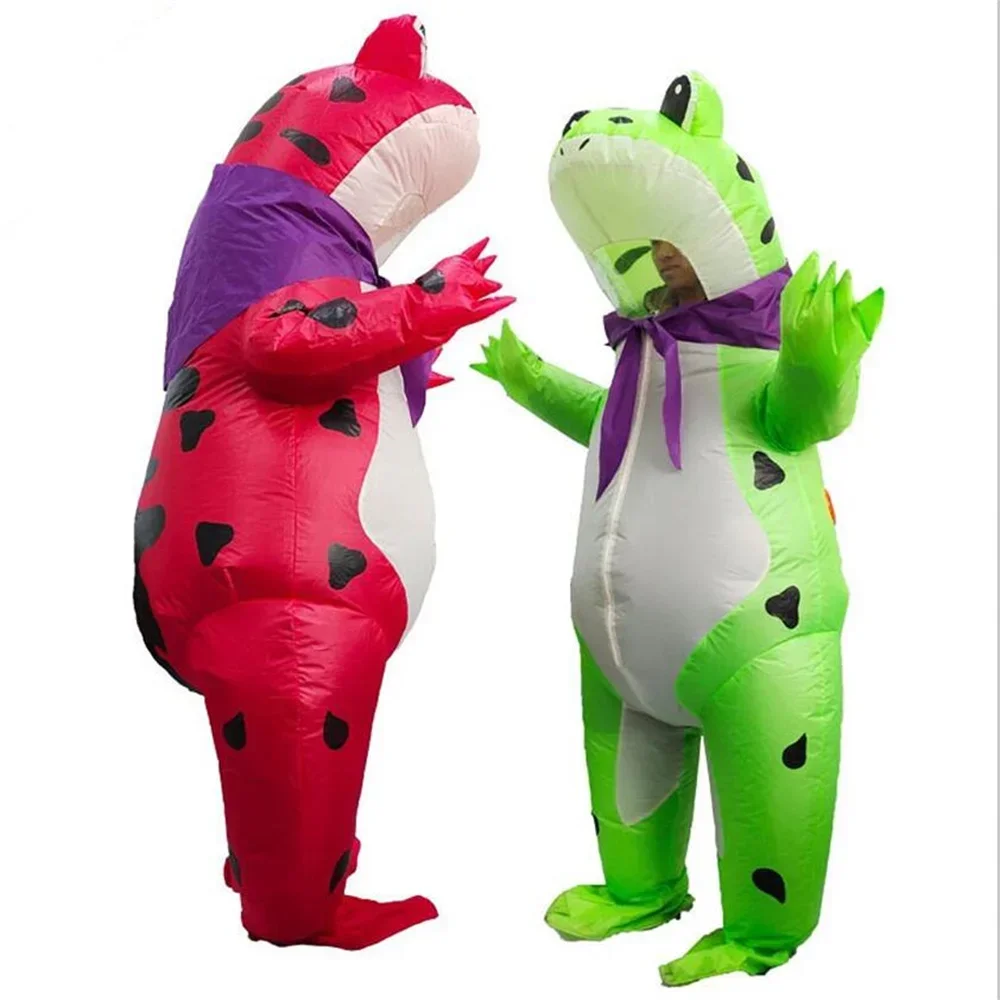 

Adult Inflatable Suit Frog Blow Up Outfit Toad essence Inflatable Costumes Inflated Garment Clothing Carnival Cosplay Prop