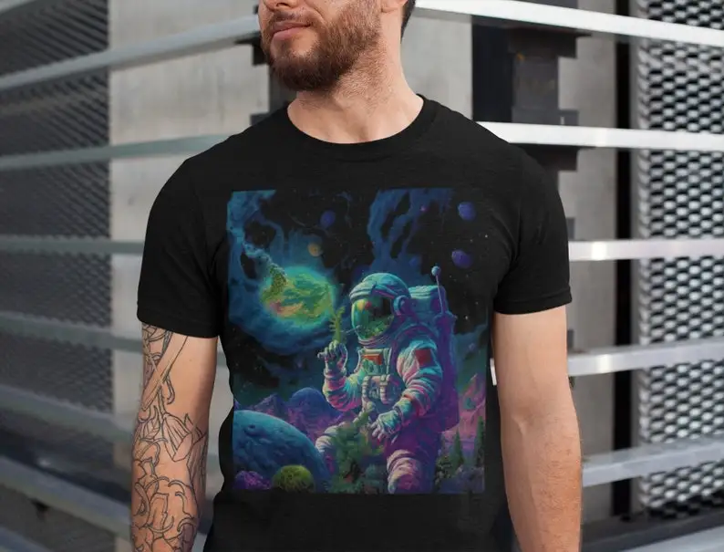Blazed Astronaut TShirt, Psychedelic Astronaut Shirt, 420 Baked Astronaut Tee
Blazed Astronaut TShirt, Psychedelic Astronaut Shirt, 420 Baked Astronaut Tee