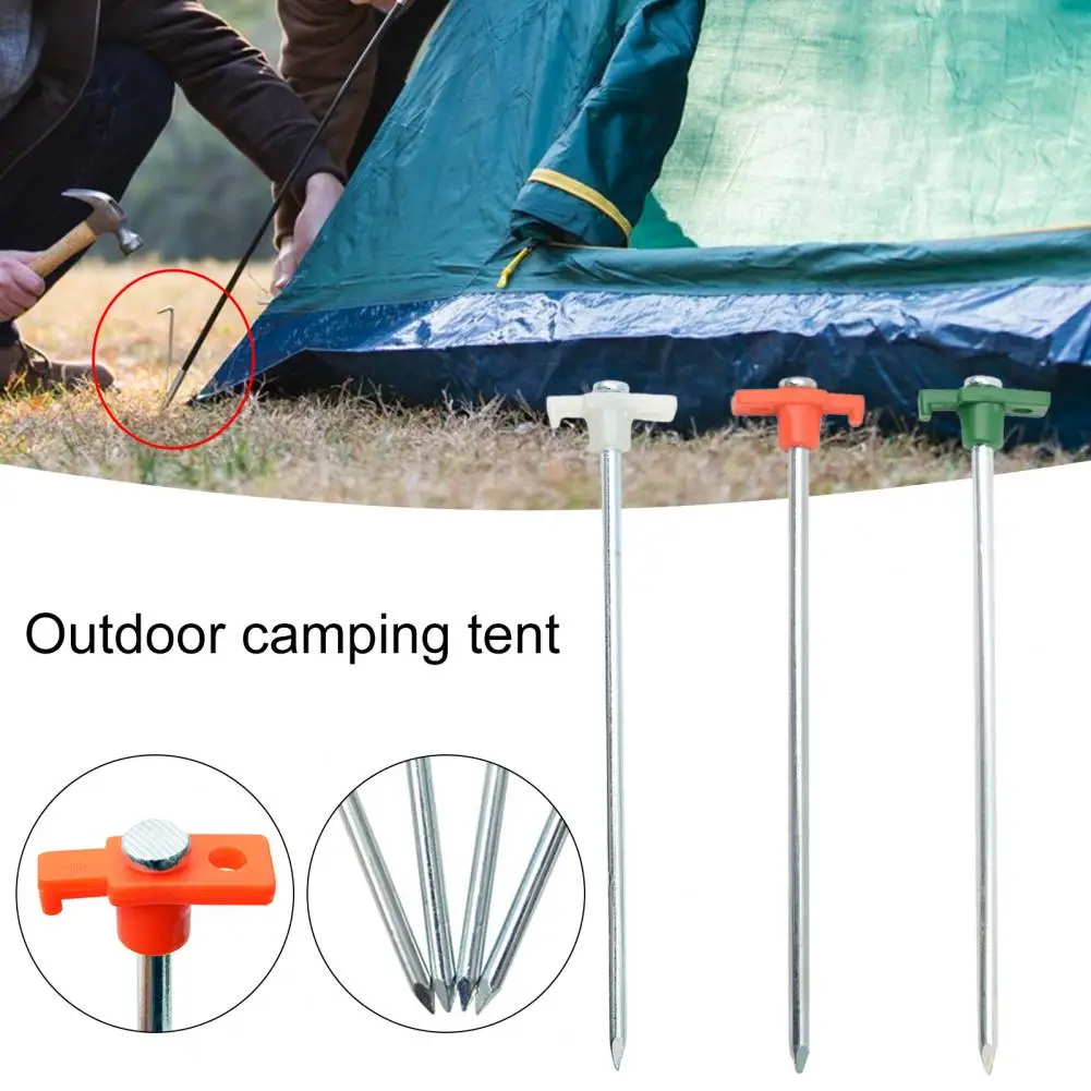 Long-lasting Tent Stakes Durable Outdoor Camping Pegs Heavy-duty Tent Stakes with Reflective Guy Lines Corrosion for Tents
Long-lasting Tent Stakes Durable Outdoor Camping Pegs Heavy-duty Tent Stakes with Reflective Guy Lines Corrosion for Tents