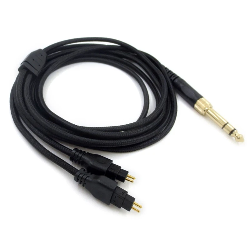 Earphone Cable for Sennheiser-HD580 HD600 HD650 HD660S Cable Repair Replacement Headset Accessories K1KF Earphone Cable for Sennheiser-HD580 HD600 HD650 HD660S Cable Repair Replacement Headset Accessories K1KF