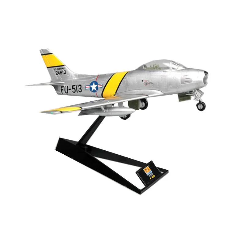 Easymodel 37101 1/72 F-86F Saber Warcraft Серебряный FU513 FU972 Военная статическая пластиковая модель Коллекция или подарок
Easymodel 37101 1/72 F-86F Saber Warcraft Серебряный FU513 FU972 Военная статическая пластиковая модель Коллекция или подарок