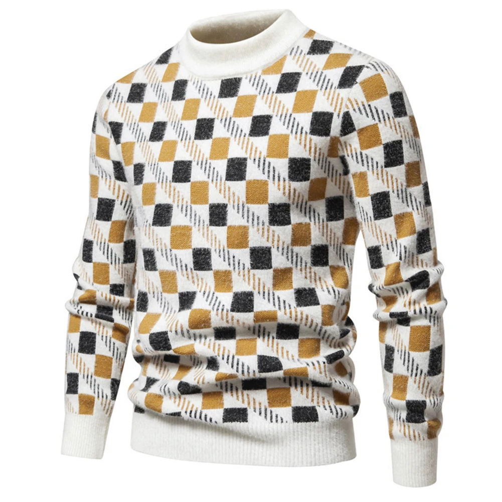 Top Mens Sweater Comfortable Easy Care Fall Full Sleeve Jumper Knit Knitwear Long Sleeve Roll Neck High Quality
Top Mens Sweater Comfortable Easy Care Fall Full Sleeve Jumper Knit Knitwear Long Sleeve Roll Neck High Quality