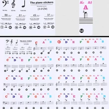 Piano Sticker Transparent Removable Digital Piano Professional Keyboard Stickers For 37/49/88/61/54 Musical Instruments Parts 
Piano Sticker Transparent Removable Digital Piano Professional Keyboard Stickers For 37/49/88/61/54 Musical Instruments Parts