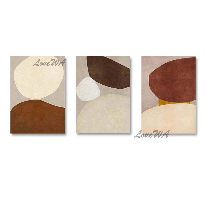 3 Panel Canvas Wall Art Irregular Pattern Simple Abstract Painting Unframed Home Decoration Piece Picture For Living Room
3 Panel Canvas Wall Art Irregular Pattern Simple Abstract Painting Unframed Home Decoration Piece Picture For Living Room
