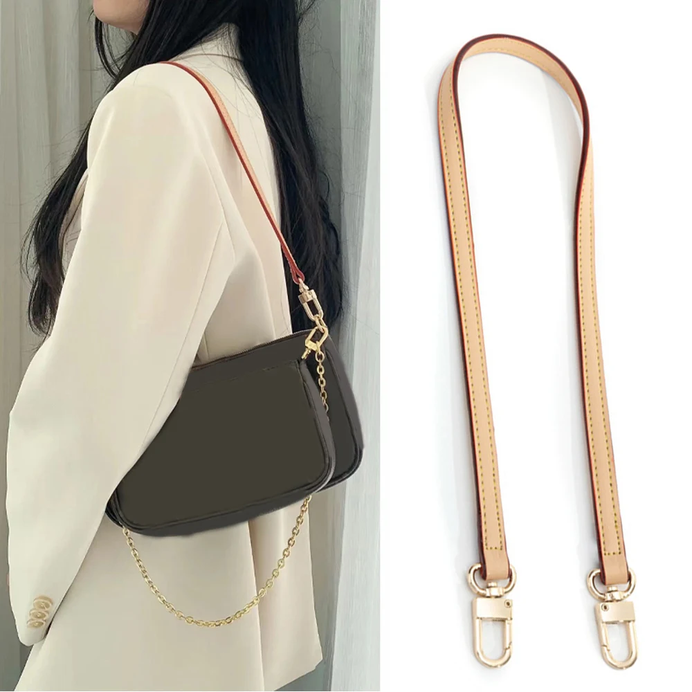 

60-120CM Long Leather Woman Bag Straps Fashion Detachable Handbag Accessories Thin Shoulder Bag Belt Armpit Bag Hand Carry