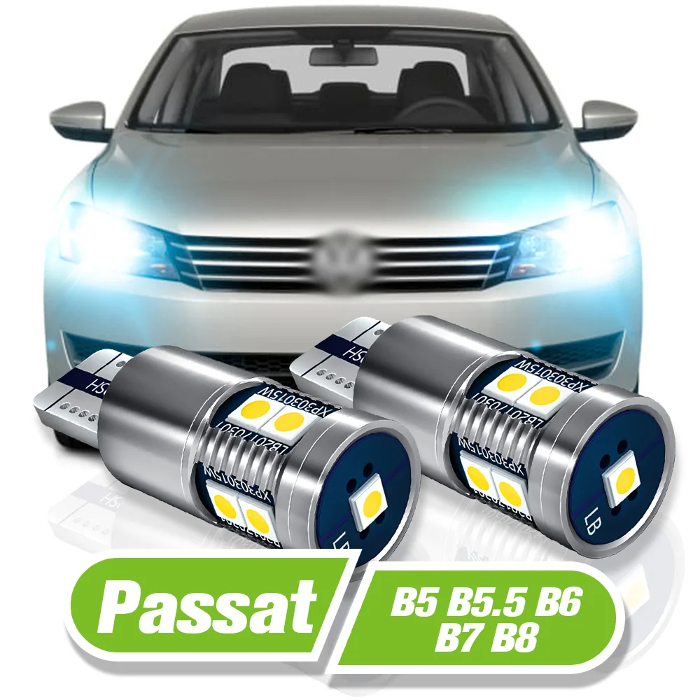 

For VW Volkswagen Passat B5 B5.5 B6 B7 B8 CC LED Parking Light 2x Clearance Lamp 1996-2020 2010 2011 2012 2013 2014 Accessories