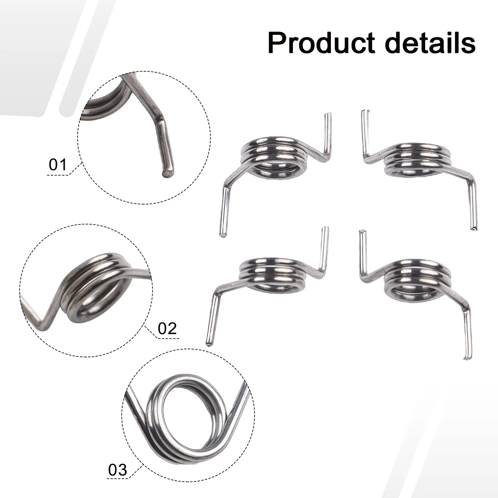 4pcs Door Lock Spring Sets For Mercedes C/E CLK Class Springs For W203 W211 W209 Direct Replacement Durable Practicals
4pcs Door Lock Spring Sets For Mercedes C/E CLK Class Springs For W203 W211 W209 Direct Replacement Durable Practicals