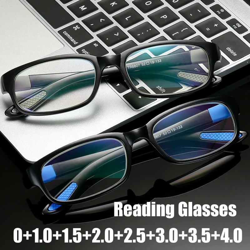 Fashion Retro Sports Reading Glasses Men Blue Light Blocking Far Sight Eyeglasses Women Unisex Classic Ultralight Presbyopia
Fashion Retro Sports Reading Glasses Men Blue Light Blocking Far Sight Eyeglasses Women Unisex Classic Ultralight Presbyopia