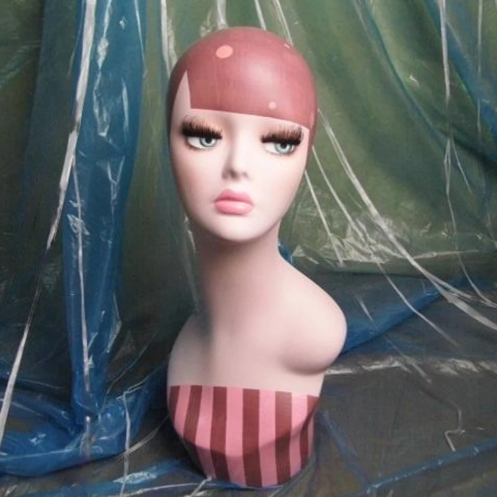 Female Mannequin Head Multicolored Spots Human Hair Wigs Vintage Style Model Hat Accessory Earring Glasses NecklaceDisplay
Female Mannequin Head Multicolored Spots Human Hair Wigs Vintage Style Model Hat Accessory Earring Glasses NecklaceDisplay