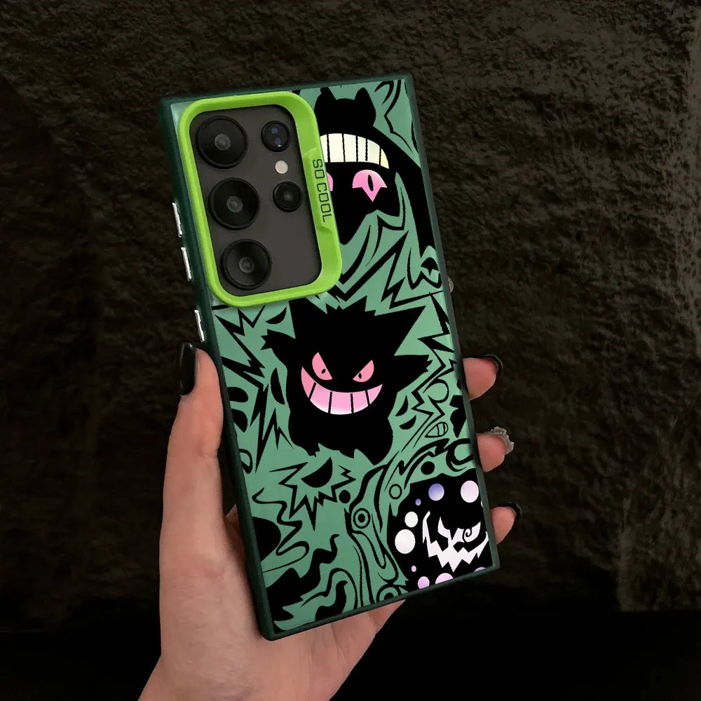 Pokemons Gengar Pocket Monster S25 Cases For Samsung S25 S24 Ultra Carcasa For Galaxy S23 S22 S21 FE S20 Ultra Plus Phone Cover Pokemons Gengar Pocket Monster S25 Cases For Samsung S25 S24 Ultra Carcasa For Galaxy S23 S22 S21 FE S20 Ultra Plus Phone Cover
