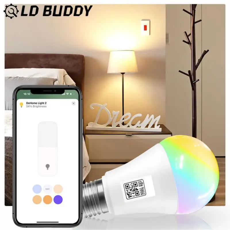 

Smart Home Integration High-quality Wifi Connection Hands-free Operation User-friendly Wifi-enabled Rgb Cw Light Bulb Convenient