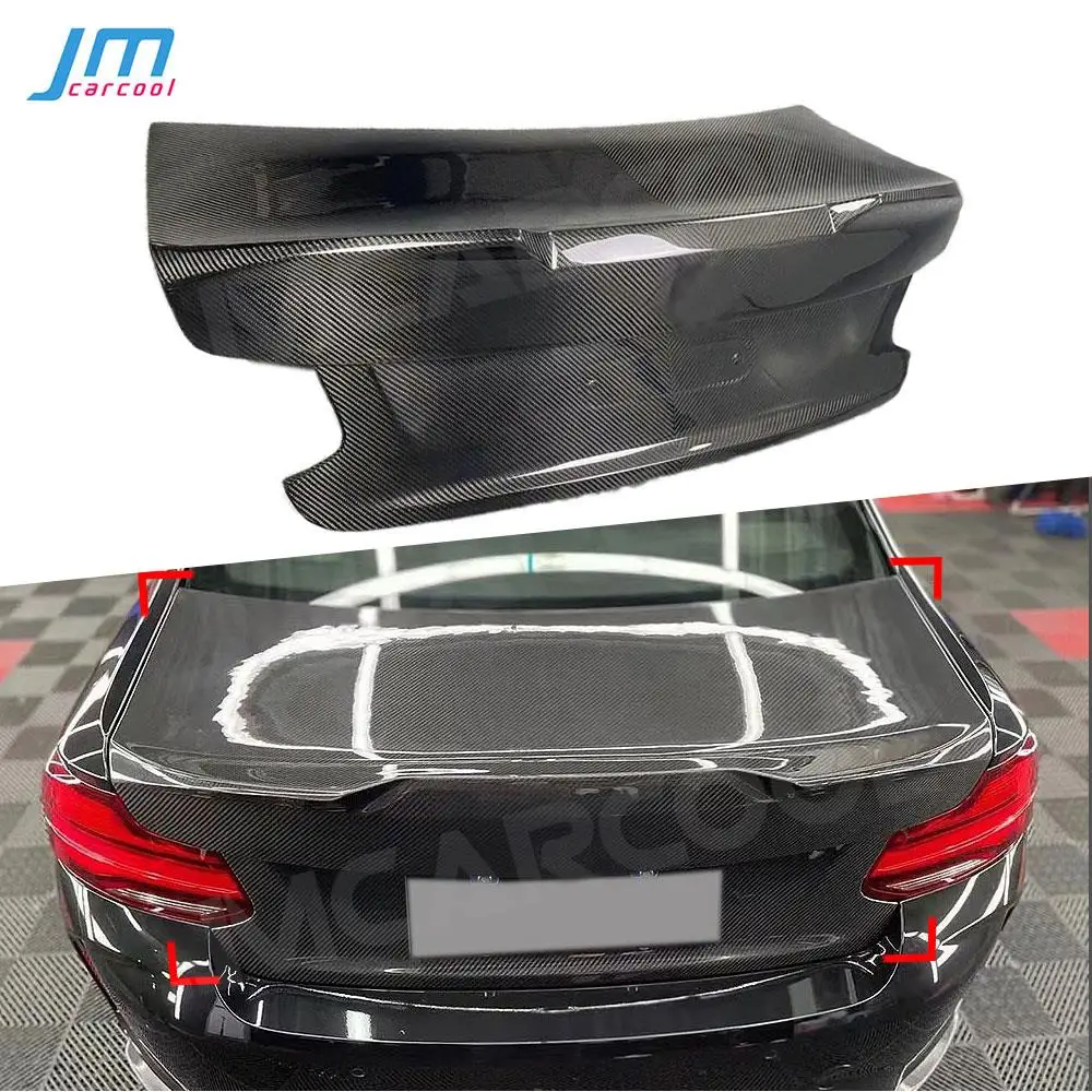 For BMW 2 Series F22 F87 M2 2015-2019 Carbon Fiber Rear Bumper Trunk Lid Tail Spoiler Decklid Panel Trim Bodykit Car Accessories
For BMW 2 Series F22 F87 M2 2015-2019 Carbon Fiber Rear Bumper Trunk Lid Tail Spoiler Decklid Panel Trim Bodykit Car Accessories