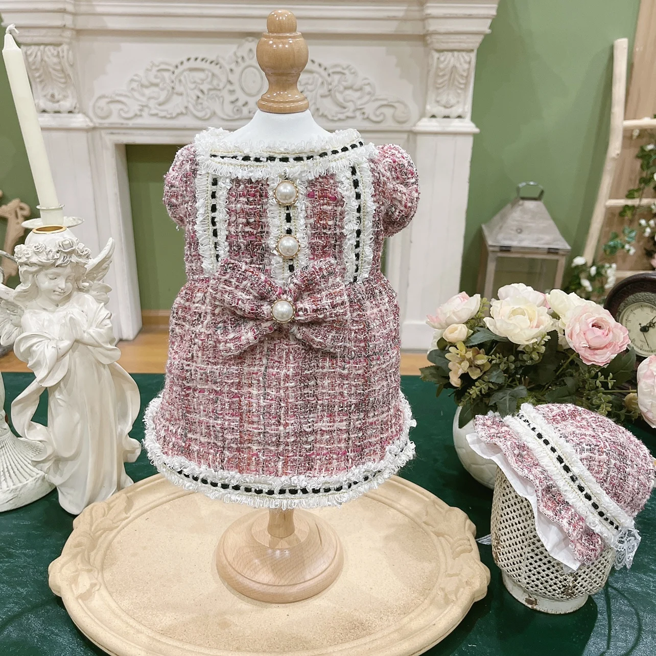Pets items cats dogs rabbits clothes princess dresses cute pink bow suits autumn and winter cat accessories pet products
Pets items cats dogs rabbits clothes princess dresses cute pink bow suits autumn and winter cat accessories pet products