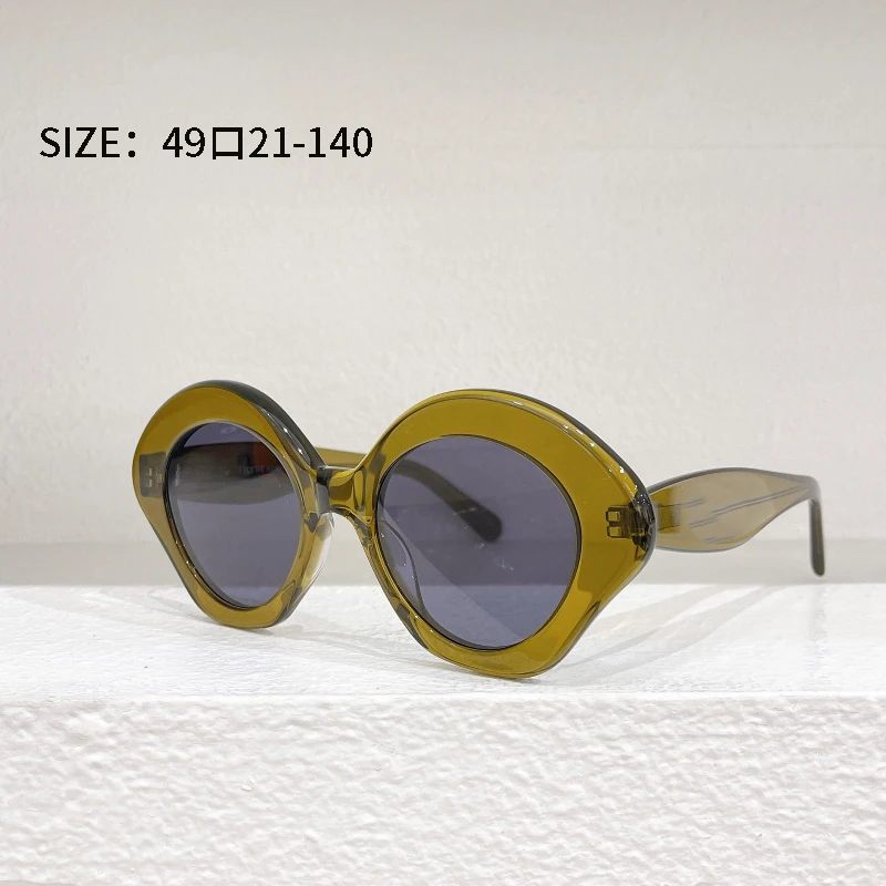 40125U Personalized Sunglasses Cat eye Women Acetate Uv400 Quality Lens Outdoor FashionHandmade Designer white Tortoise eyewear
40125U Personalized Sunglasses Cat eye Women Acetate Uv400 Quality Lens Outdoor FashionHandmade Designer white Tortoise eyewear