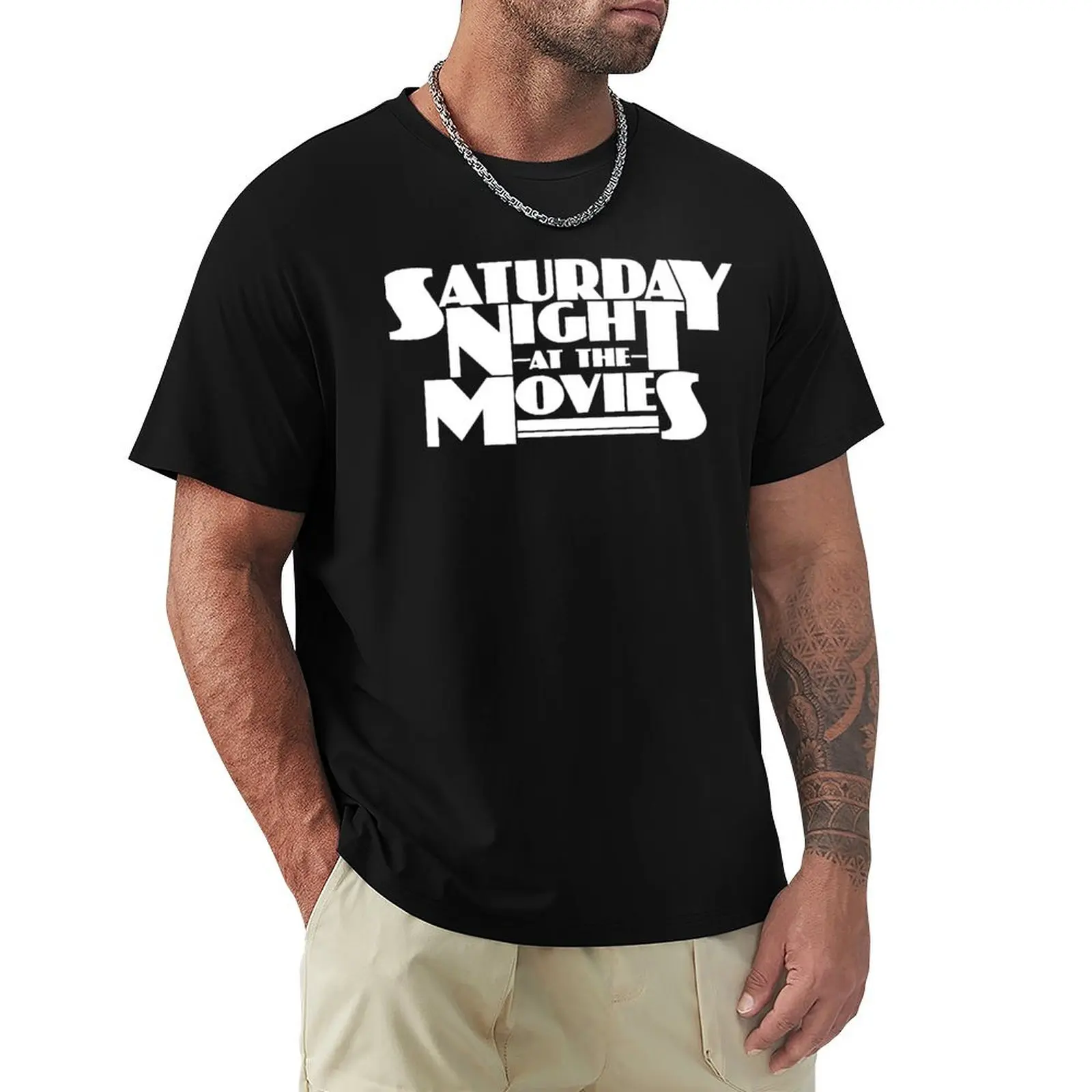 Saturday Night at the Movies Classic T-Shirt plus size tops hippie clothes mens t shirt
Saturday Night at the Movies Classic T-Shirt plus size tops hippie clothes mens t shirt