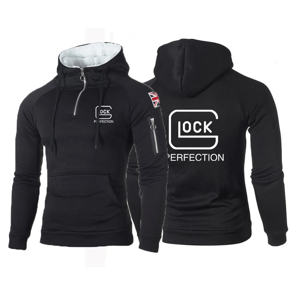 2021 Glock Perfection Shooting Casual Solid Men Hoodies Zipper Long Sleeve Harajuku Popular Comfortable Pullover Sweatshirt Tops
2021 Glock Perfection Shooting Casual Solid Men Hoodies Zipper Long Sleeve Harajuku Popular Comfortable Pullover Sweatshirt Tops