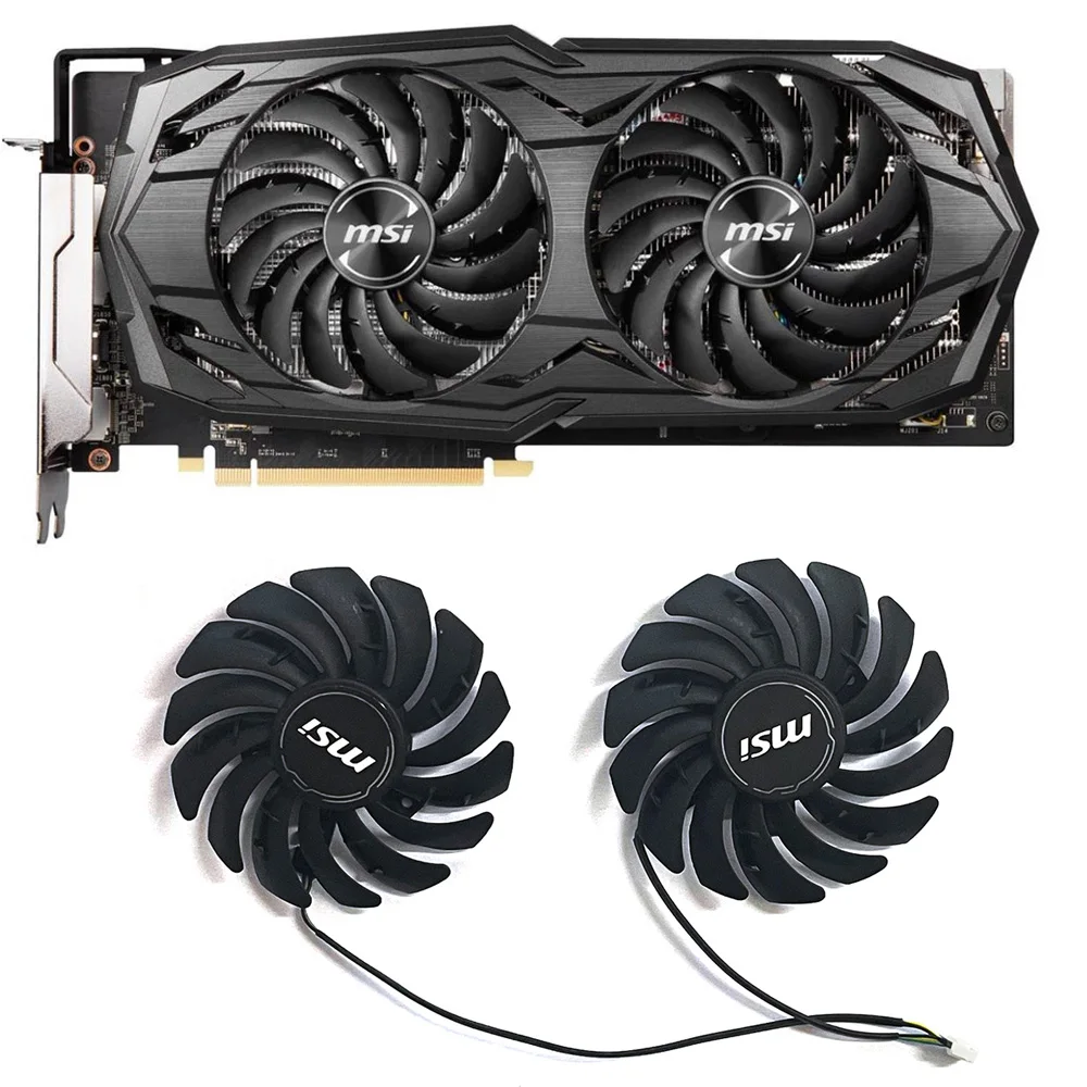 

95mm 4pin DC 12V 0.4A PLD10010S12HH PLD10010B12HH RX5600XT GPU Cooler for MSI Radeon RX 5600 XT GAMING MX Graphics Cooling Fan