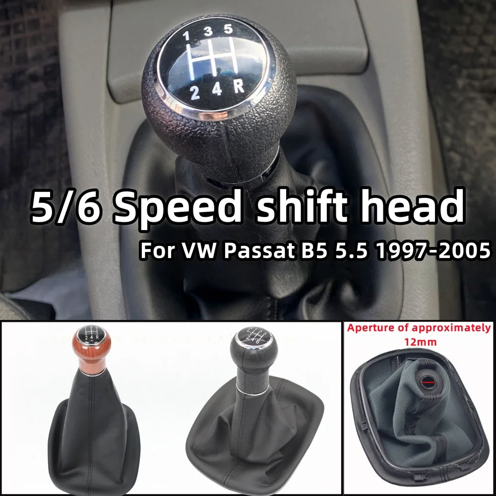 For VW PASSAT B5 Car Gear Head 5 or 6 Speed PU Leather/Grain Gear Shift Knob Lever Stick Shifter Gaiter Boot Cover Accessories
For VW PASSAT B5 Car Gear Head 5 or 6 Speed PU Leather/Grain Gear Shift Knob Lever Stick Shifter Gaiter Boot Cover Accessories