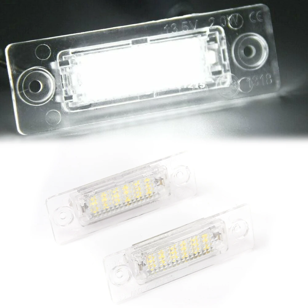 1 Pair 18SMD LED License Plate Light 6000K White For Golf Plus MK5 2005-2009 For Passat For Variant 3B6 License Plate Lamp
1 Pair 18SMD LED License Plate Light 6000K White For Golf Plus MK5 2005-2009 For Passat For Variant 3B6 License Plate Lamp