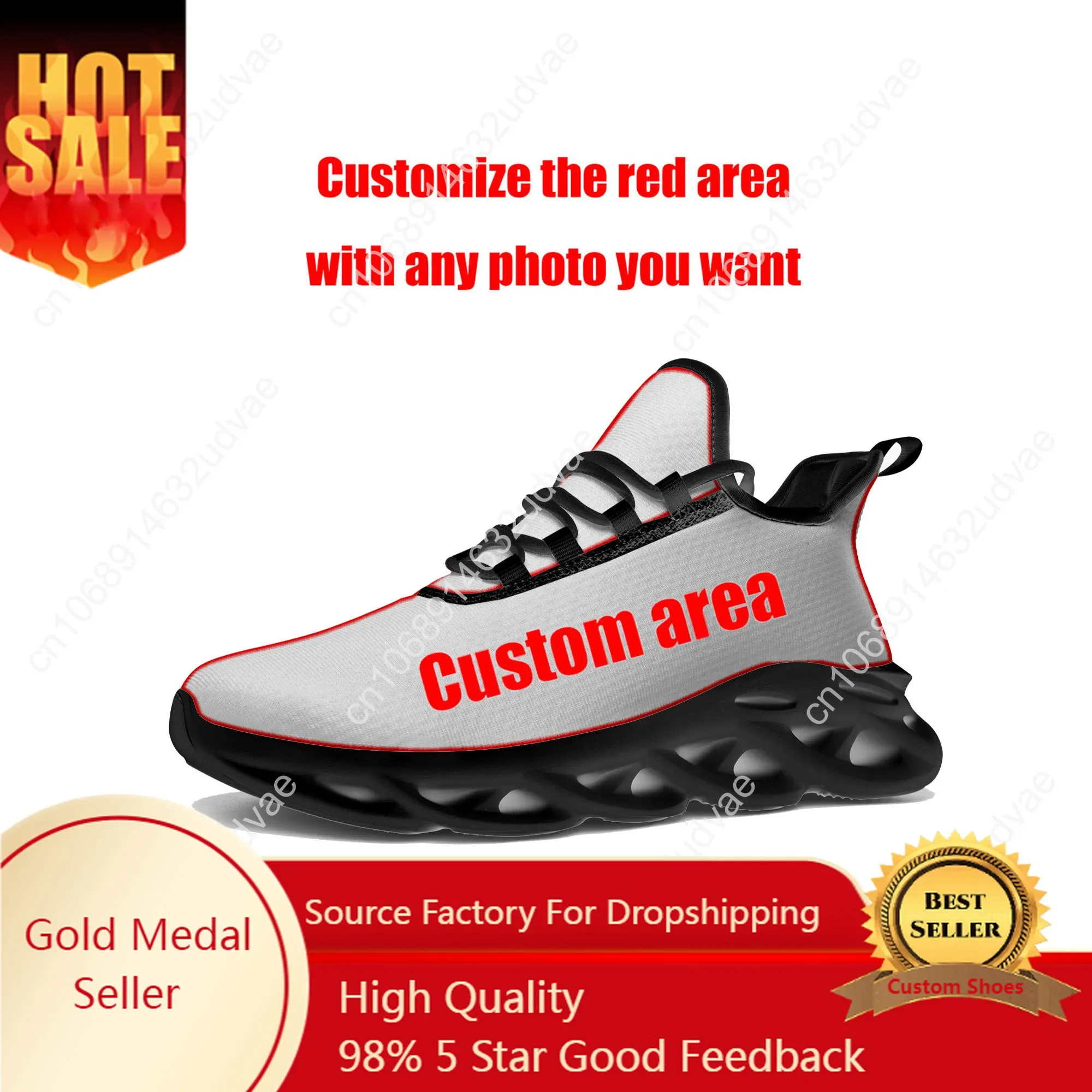 Custom Flats Sneakers Mens Womens Sports Running Shoes High Quality DIY Sneaker Lace Up Mesh Footwear Customized Made Shoe
Custom Flats Sneakers Mens Womens Sports Running Shoes High Quality DIY Sneaker Lace Up Mesh Footwear Customized Made Shoe